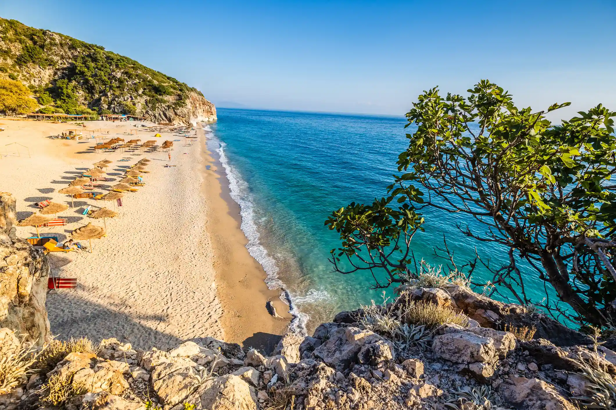 Plaża w Albanii
